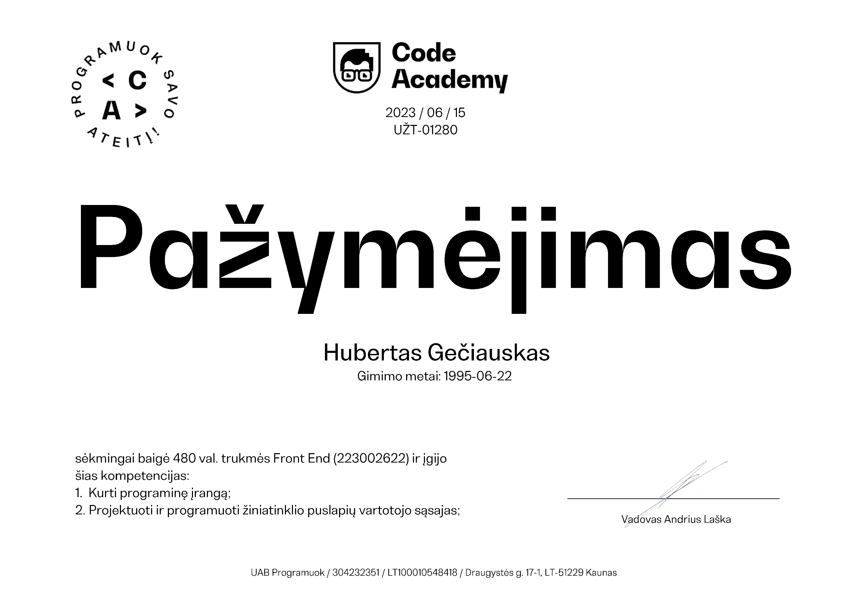 CodeAcademy